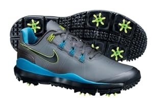 Nike Golf TW '14 Golf Shoe - COOL GREY/VIVID BLUE/MTLC DARK GREY/BLACK 11.5 M