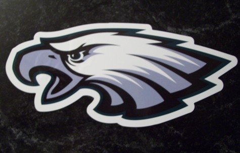 Philadelphia Eagles Team Logo NFL Car Magnet