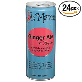 OhMama! Ginger Ale Elixir, 8.3-Fluid Ounce Can (Case of 24)