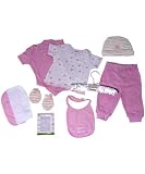 10-Piece Newborn Gift Set - girl, one size