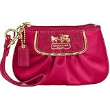 AUTHENTIC COACH AMANDA SATIN SMALL WRISTLET 42031 (Magenta)