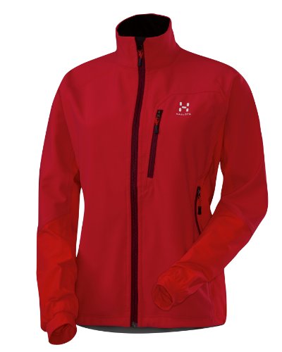 Hagl&ouml;fs Damen Softshell Jacke Sibon Q, crimson, M, 601199_A23