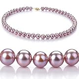 Lavender 7-8mm AA Freshwater Pearl Necklace-36-inch---Opera