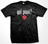 Got Piwo? Mens Polish T-shirt, Poland Polska Got Beer? Design Tee Shirt