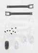 Thor Boot Part Kit , Color: White 3430-0085