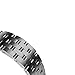 Apple Watch 42mm Band, Infiland Stainless Steel Metal Replacement Strap Wrist Band With Double Button Metal Clasp for Apple Watch & Sport & Edition version 42mm - Black
