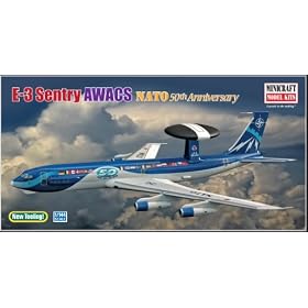 Minicraft Models E-3A Sentry AWACS-NATO 50th Anniv. 1 144 Scale from Toy RC Airplanes