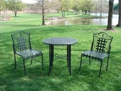 MandalayIronBistroTableand2Chairs