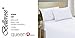 Luxurious Sheets Set 1800 3-Line Collection Brushed Microfiber Deep Pocket - High Quality Super Soft and Comfortable Hotel Collection Sheets by Bellerose(Queen,White)