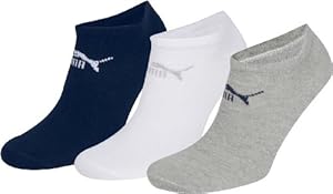 Puma Invisible Basic 3 Pack Sneaker - Navy, EU 39-42