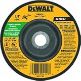 DEWALT DW4429 4-Inch by 1/4-Inch by 5/8-Inch Concrete/Masonry Grinding Wheel
