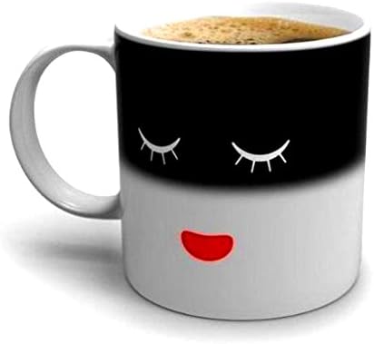 Mastone Magic Morning Mug Coffee Tea Milk Hot Cold Heat Sensitive Color-changing Mug Cup