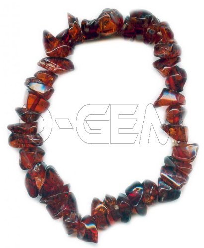 Cognac Bernstein Armband