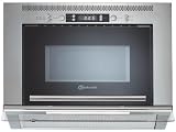 Bauknecht MHC 8822 PT Edelstahl Mikrowellen-Dunstabzugs-Kombination MHC 8822 PT