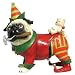 Pugnacious Santa's Little Pug Figurine