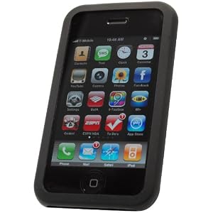 Cellet Apple iPhone 3G Black Jelly Case