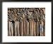 Basalt Columns and Lava Formations Beside Skjalfandafljot River, Nordurland Eystra, Iceland Framed Art Poster Print by Grant Dixon, 22x18