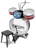 Bontempi JE5690 Rock Drummer Electronic Drum Set with Stool