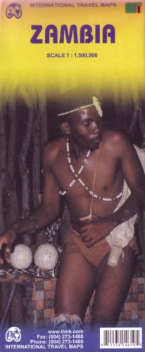 zambia 11500000 travel map international travel maps