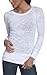 Alternative Women'ss Long Sleeve Burnout Raglan Crew