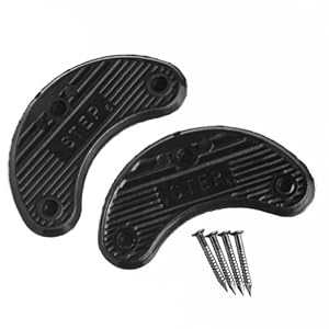 14 (7 Pair) Shoe Heel Plates Taps Size Large & Nails