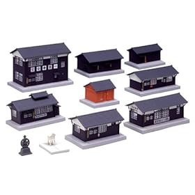 【クリックで詳細表示】Nゲージ ストラクチャー(鉄道関連施設) 機関区施設セット (完成品) ＃23-233