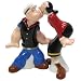 Popeye and Olive Oyl Salt and Pepper Shakers