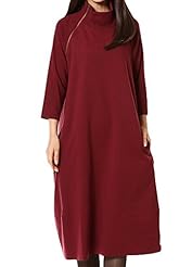 Cotton Turtleneck  Dress