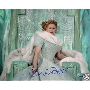 Tilda Swinton Signed White Witch Narnia 8x10 Photo - PS