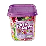 NES94100 Laffy Taffy, Resealable Jar, 165 Count, Assorted Candies