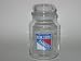 NEW YORK RANGERS 25 oz. Team Logo Glass CANDY JAR with Lid.
