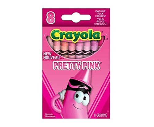 Crayola Limited Edition Tip Collection: Vigorous Hues Pretty Pink (Box of 8)