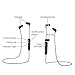 Bluetooth Headphones Joway H08 Wireless Earphones Sport Earbuds Headset with Mic for Apple iPhone 6s 6s Plus Galaxy S6 S5 and Android Phones(Black)