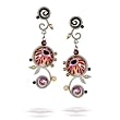 Yoolie's Wild Flower Earrings in Antique Lavender Tones, Spring/Summer 2013 Collection #12204 YE GE