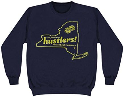 Matchbook Romance Men's Hustlers Sweatshirt Small Navy