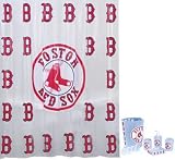 Boston Red Sox 7 Piece Frosty Bath Set