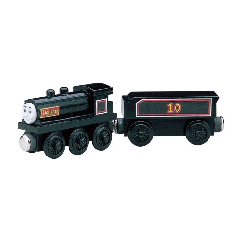 Thomas and Friends Wooden Railway Toy - Douglas the Scottish Twin
