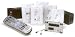 On-Q lyriQ Single-source, 4-room Audio Kit Hideaway multi-room music system with in-wall keypads and remote