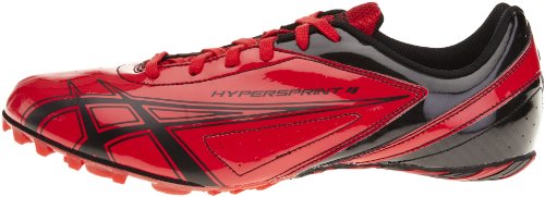 Asics Unisex-Adult Hyper Sprint Flame/Black/Onyx Trainer G100Y2390 10 UK