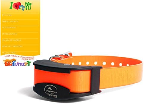 SportDOG SDR-AF SD-425 A-Series Add A Dog Collar PLUS PET EMERGENCY Contact Information Magnet - VALUE BUNDLE