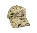 Flying Fisherman Bass Camo Cap (Green Camo, One Size)