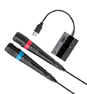 M&S Twin Wired Microphone Accessory Pack Compatible With Sony PlayStation3&reg;
