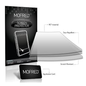 MOFRED�-Samsung Galaxy S2 II i9100 Screen Protector Value Pack (PACK OF 6)