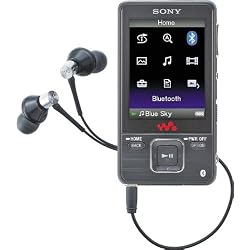 Sony 8 GB Walkman Video MP3 Player with Built-in Bluetooth (Black)