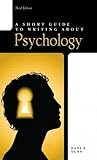 A short guide to writing about psychology