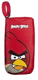 Nokia Universal Angry Birds Soft Mobile Phone Pouch - Red