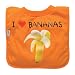 Green Sprouts Eco-friendly Favorite Food Bib, Orange Bananas