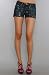 Blank Denim The Epidemic Splatter Shorts,Shorts for Women