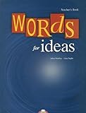 Words for ideas. Teacher's book