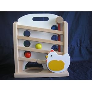 【クリックで詳細表示】【日本製木のおもちゃ】キンコンボール